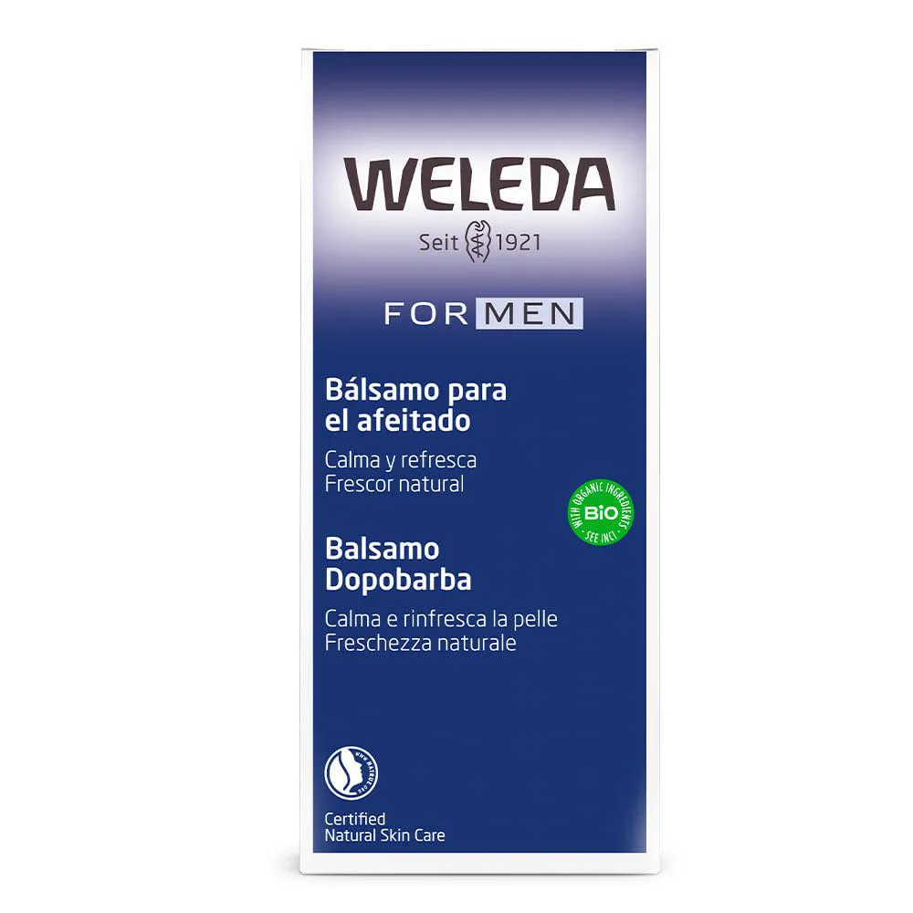 Bálsamo Pós Barba Weleda - Cuidados Pós-Barba 100ml