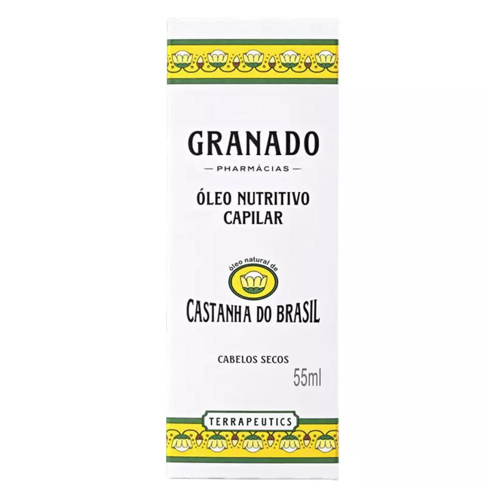 Óleo Capilar Nutritivo Granado - Castanha do Brasil 55ml