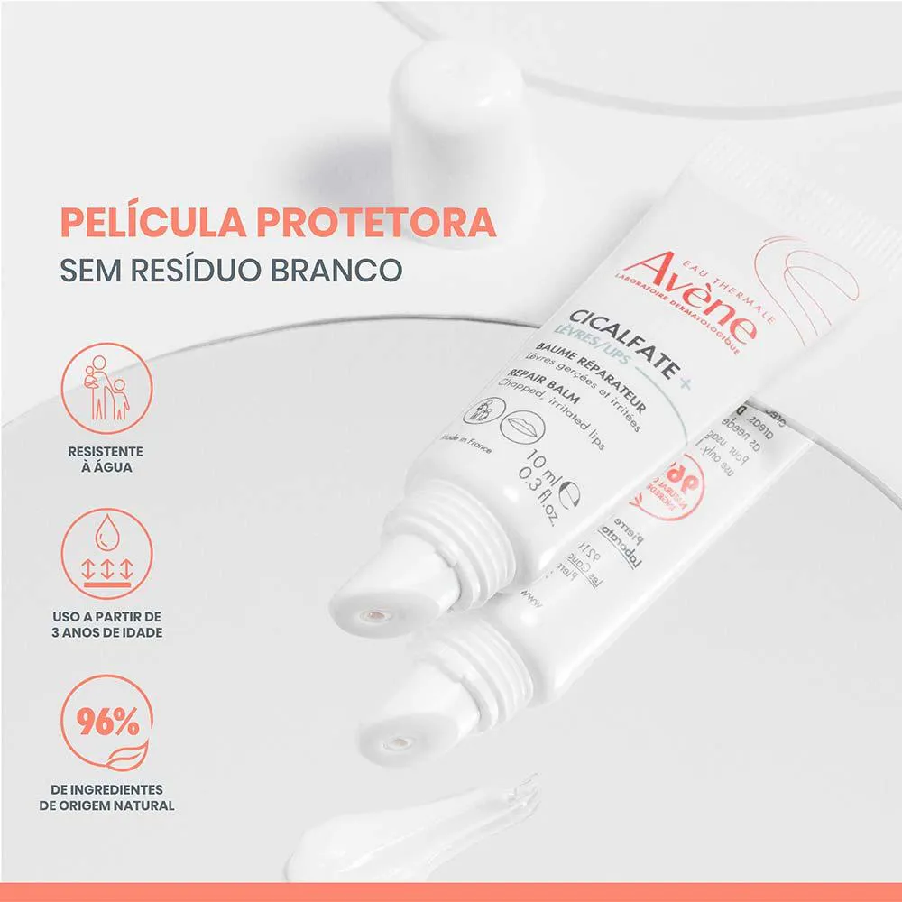 Bálsamo Reparador Labial Avène - Cicalfate Lábios 10ml