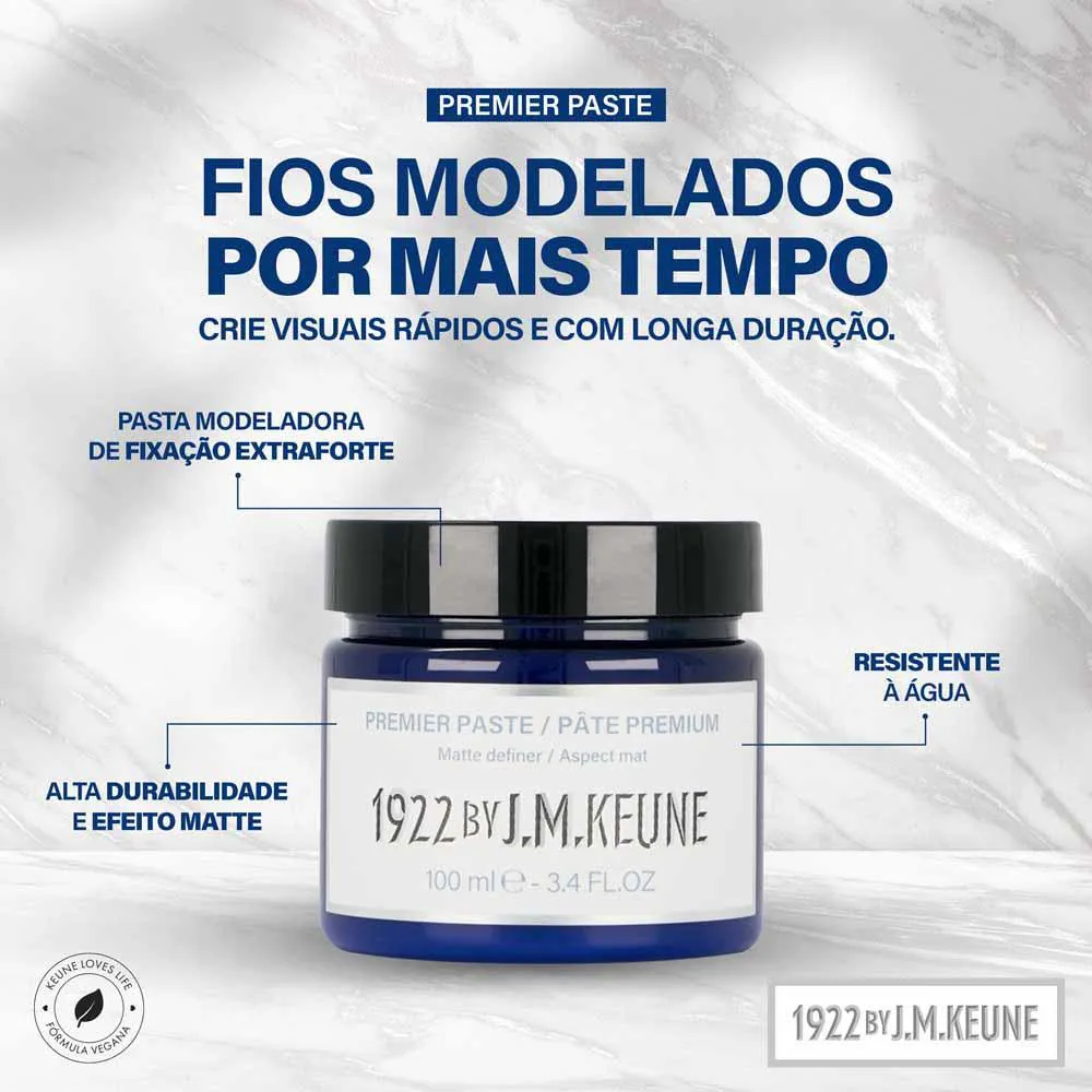 Pasta Modeladora Keune 1922 Premier 100ml