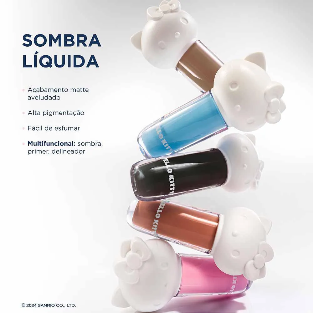 Sombra Liquida Bruna Tavares Bt + Hello Kitty Toffee