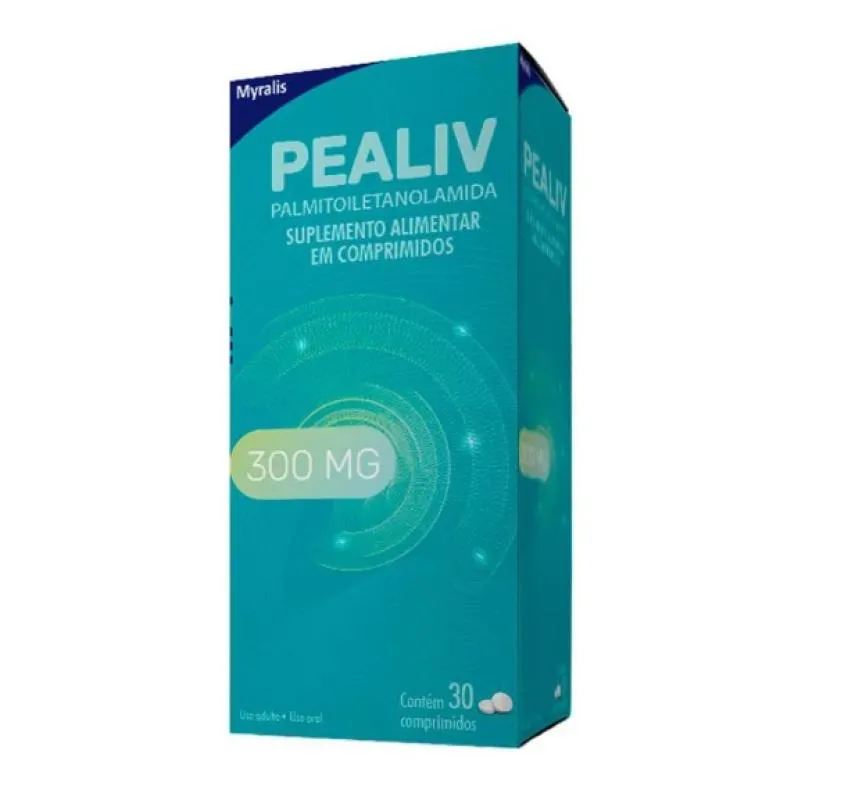 Pealiv 300Mg Suplemento Alimentar Myralis 30Cpr