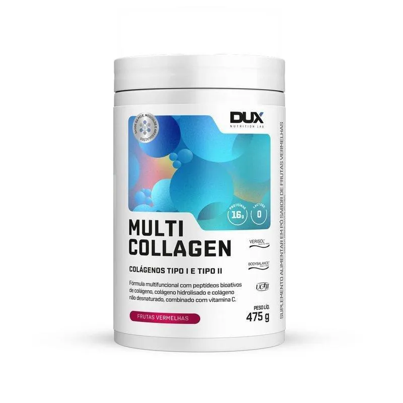 Multi Collagen Dux Frutas Vermelhas 475g