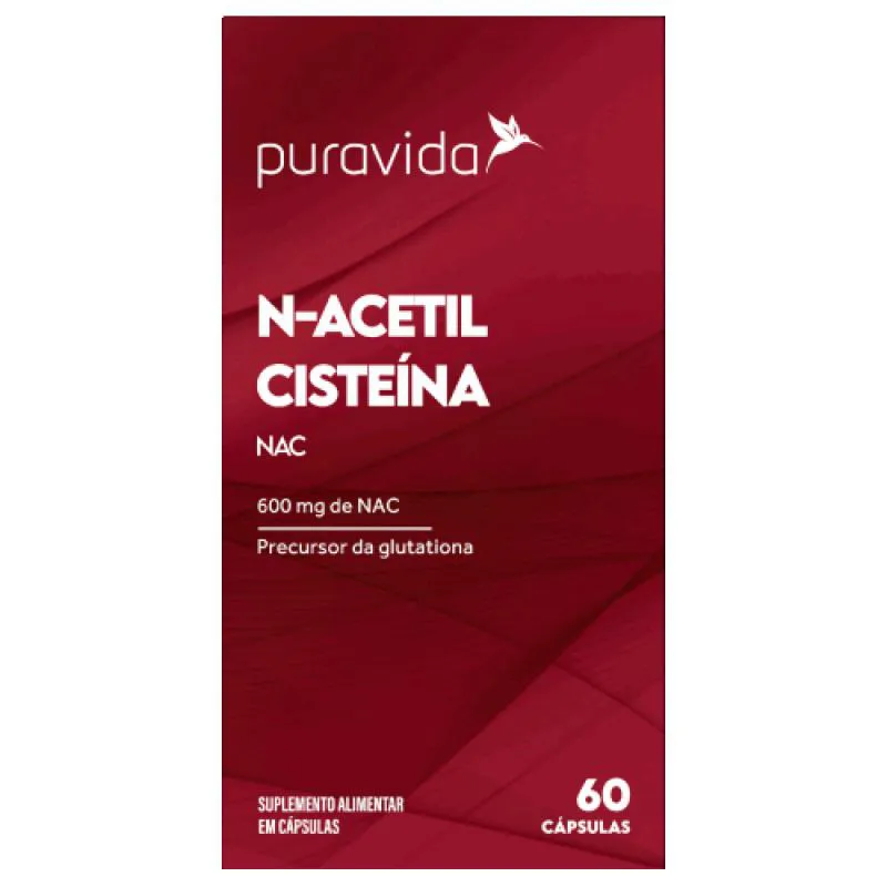 N-Acetil Cisteina (60 Caps) - Puravida