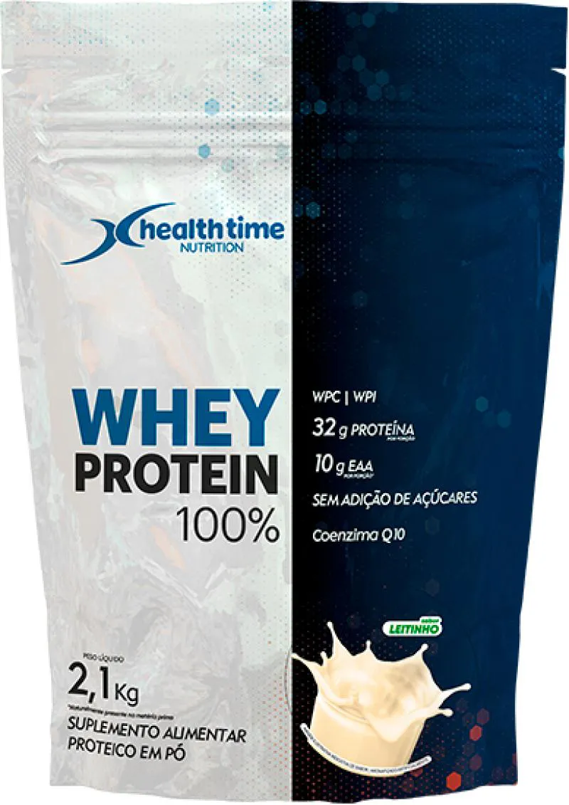 Whey Protein 100% Refil (2,1kg) - Leitinho