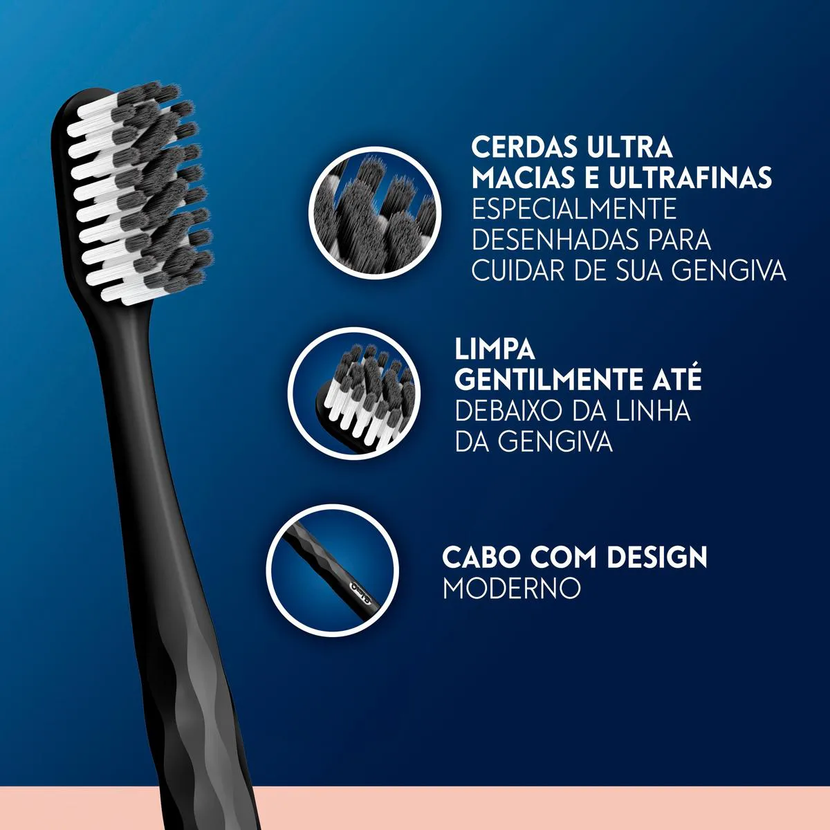 Kit Escova Dental Oral-B Iconic Ultra Macia 3 Unidades