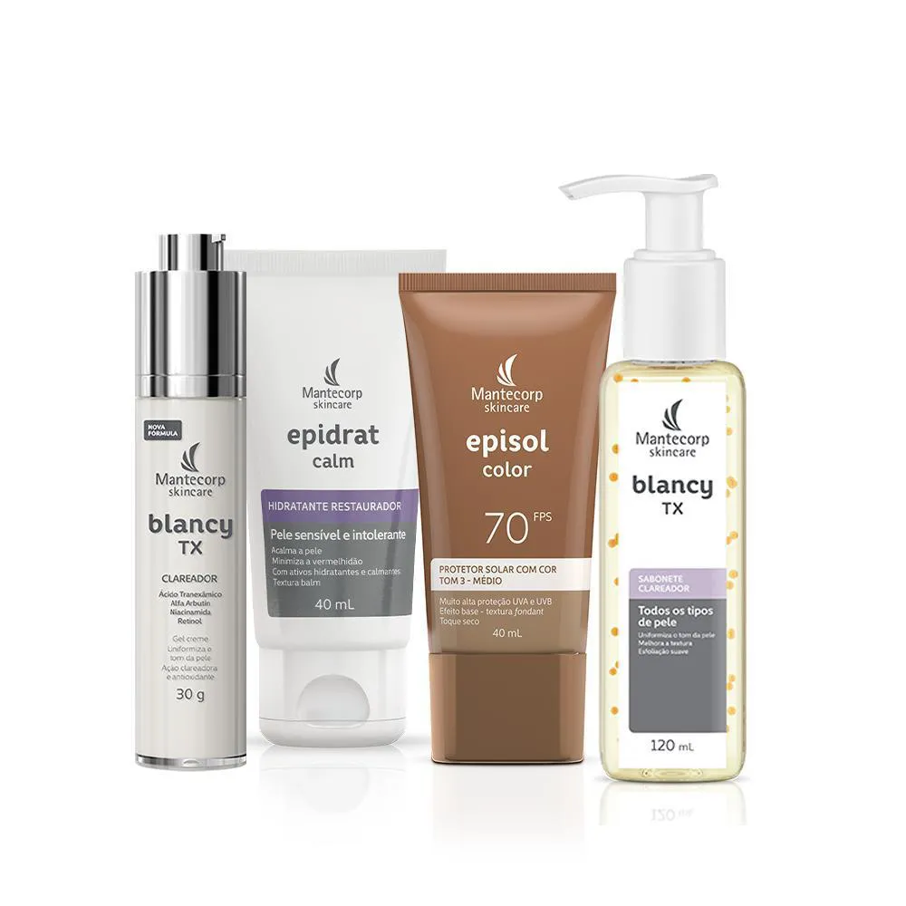 Kit Ilumine-Se Blancy Tx + Epidrat + Episol Color Tom3