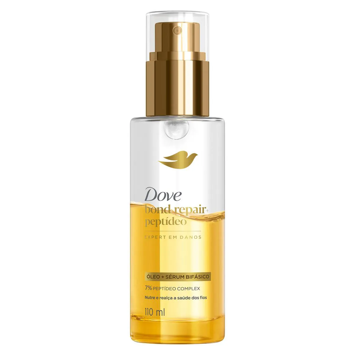 Óleo + Sérum Bifásico Dove Bond Intense Repair + Peptídeo110ml