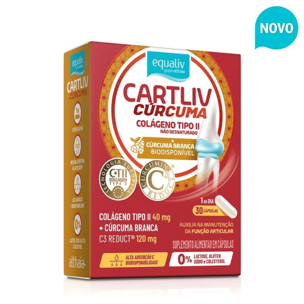 Cartliv Curcuma Equaliv 30 cápsulas