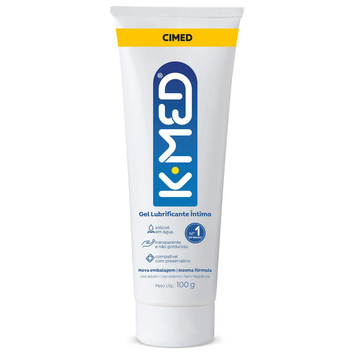 Gel Lubrificante Íntimo K-MED com 100g