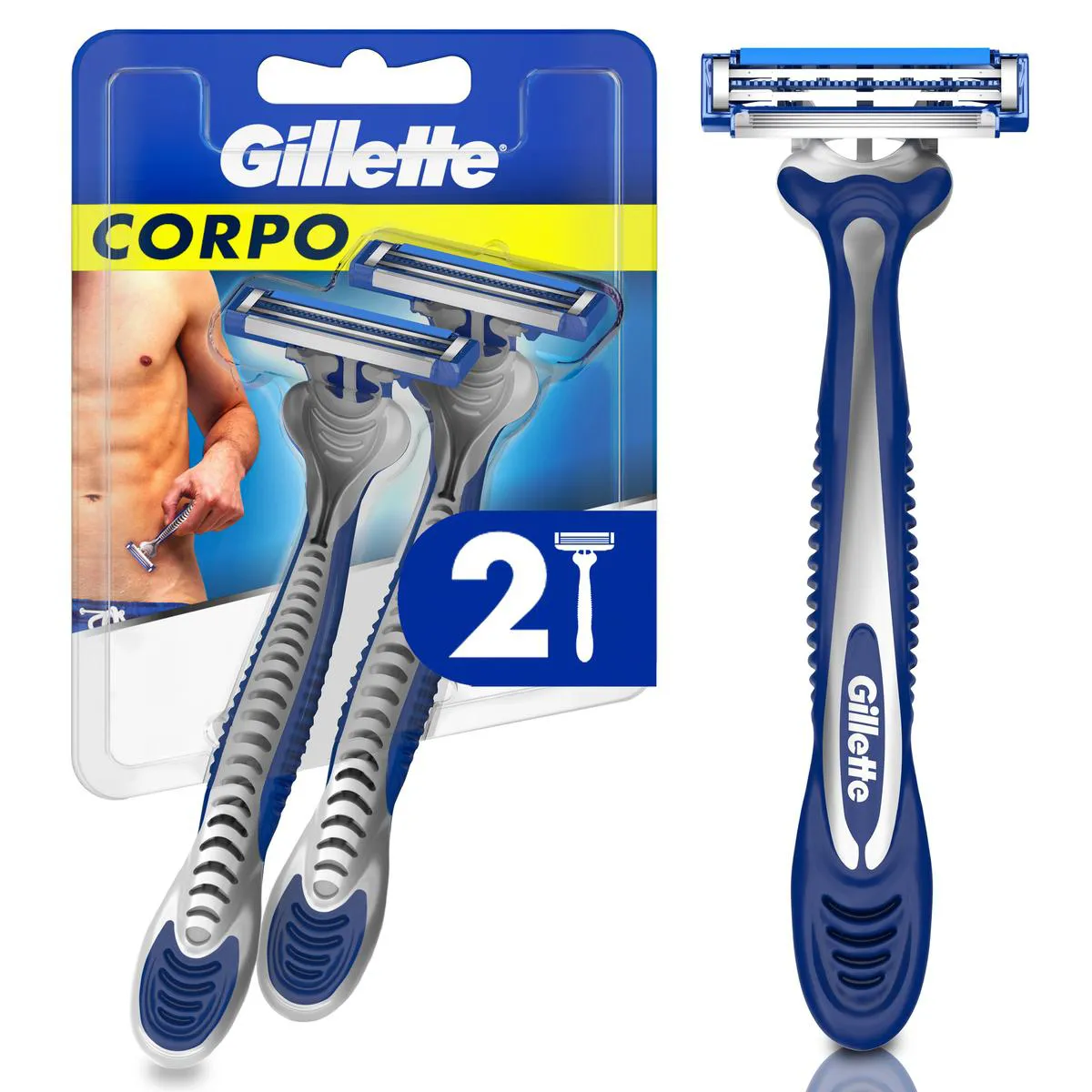 Aparelho para Depilação Gillette Corpo Descartável 2 unidades