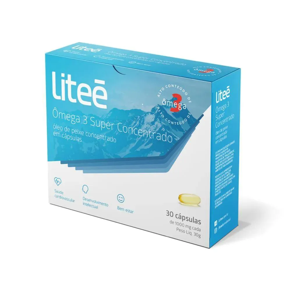 Ômega 3 Super Concentrado 1000Mg | 660Mg Epa | 440Mg Dha 30 Cápsulas
