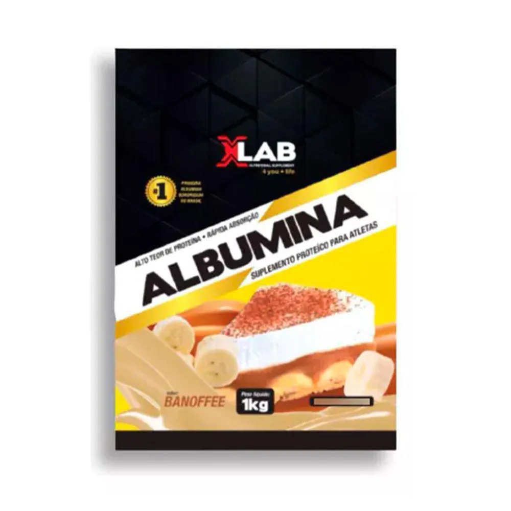 Albumina 1Kg Sabor Banoffee X-Lab