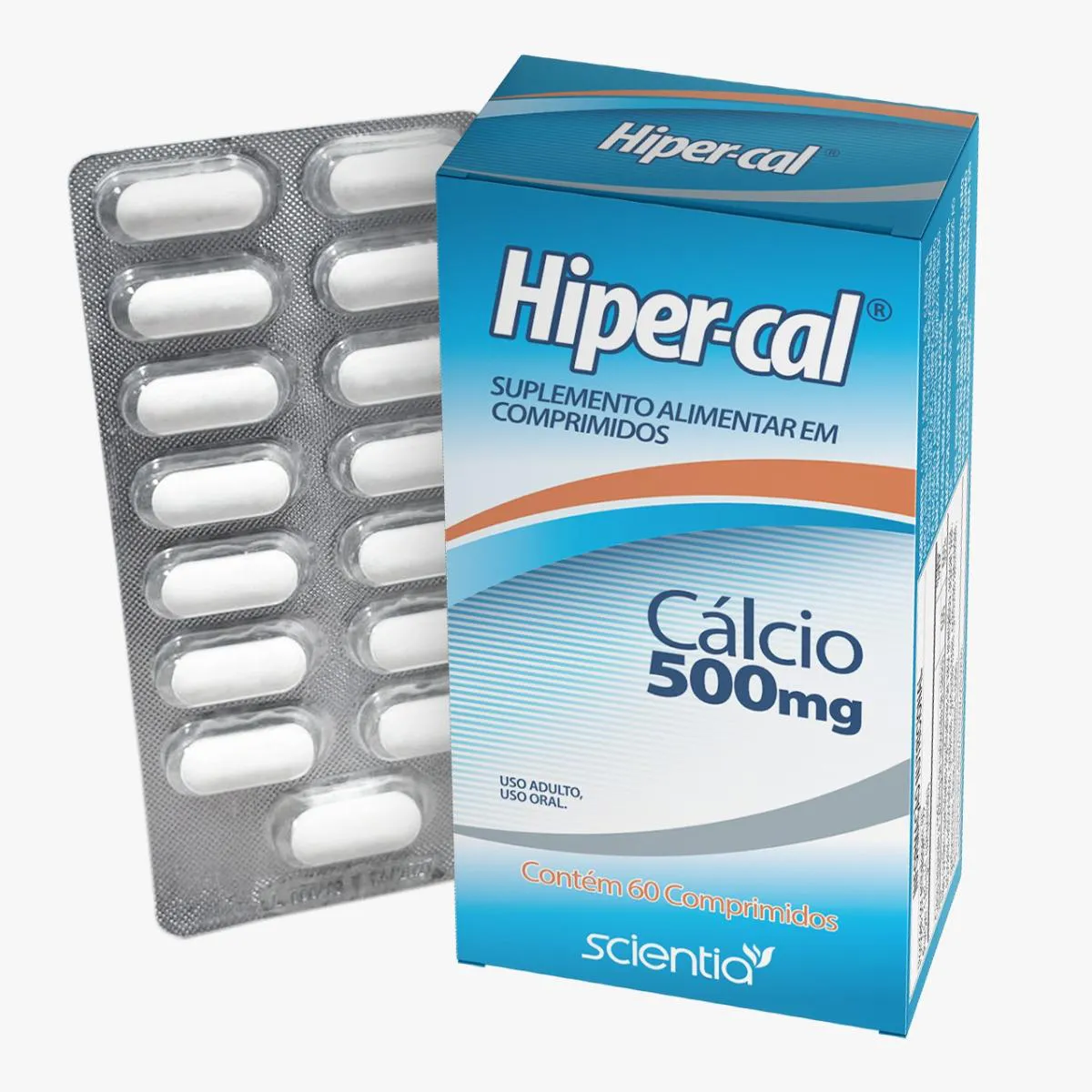 Calcio 500Mg Hiper Cal 60 Comprimidos