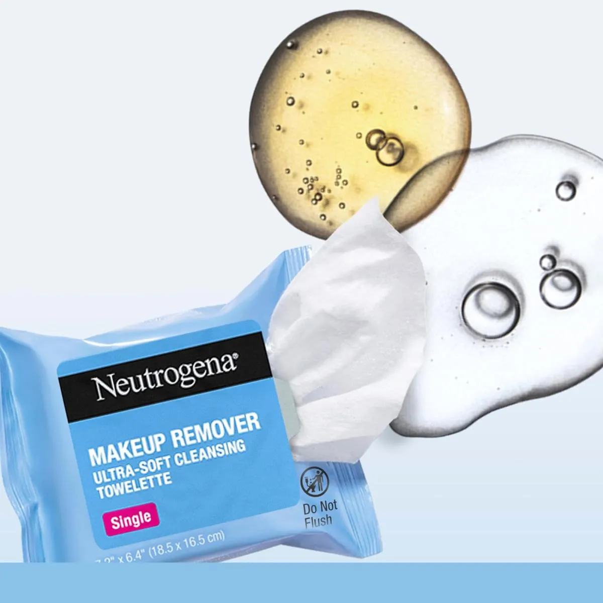 Lenço Demaquilante Umidecido sem Álcool 20 Un - Neutrogena