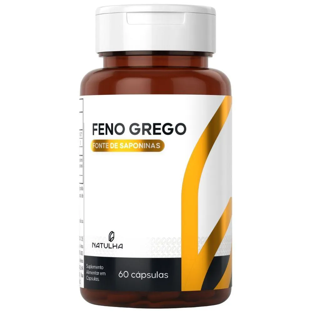 Extrato de Feno Grego 60 Capsulas - Natulha