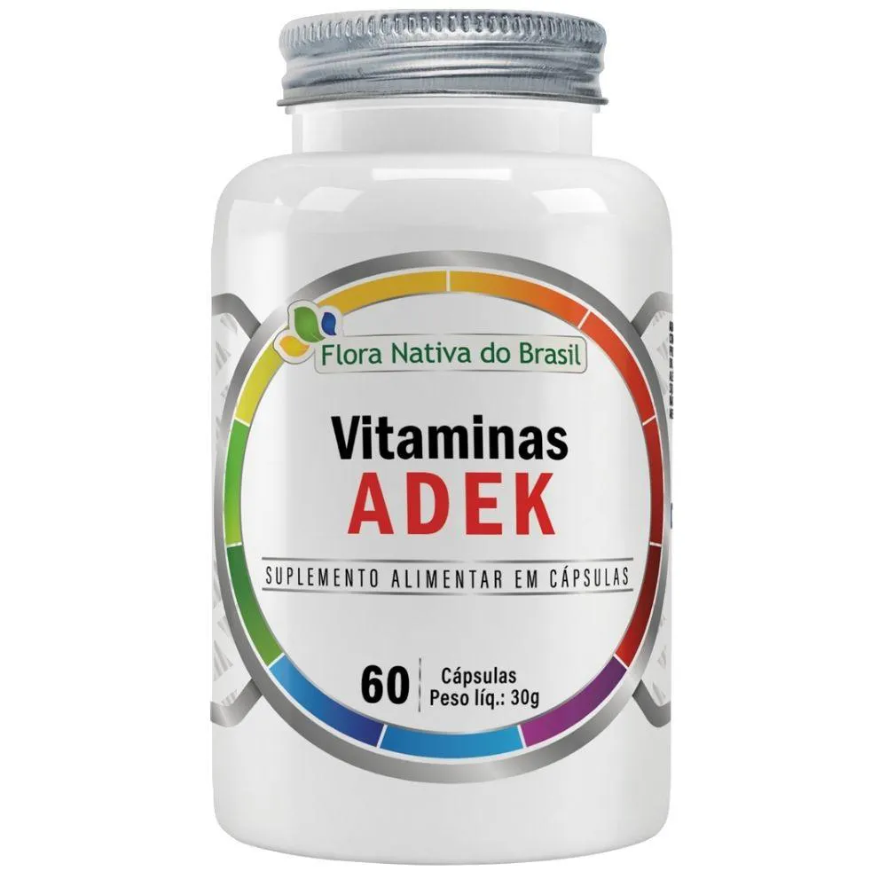 Vitaminas Adek 60 Cápsulas - Flora Nativa