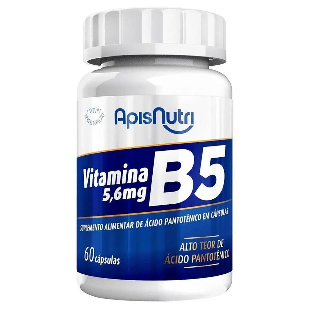 Vitamina B5 - 5,6Mg 60 Caps