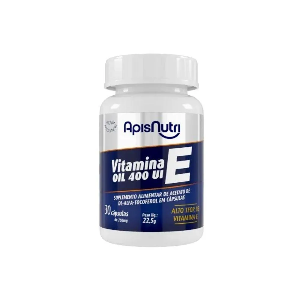 Vitamina e Oil 750Mg 30 Caps Padrão Único