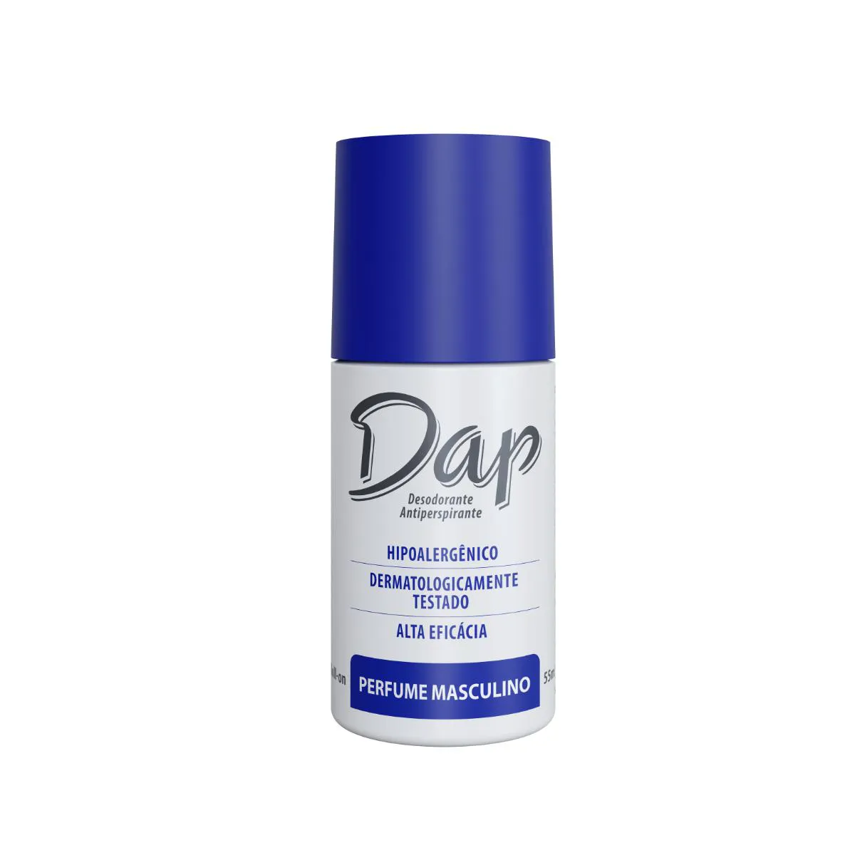 Desodorante Antitranspirante Roll-On Dap Masculino Hipoalergênico Sem Álcool 55ml