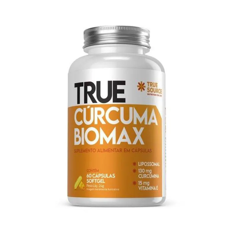 Curcuma Biomax Lipossomal True Source 60 Caps