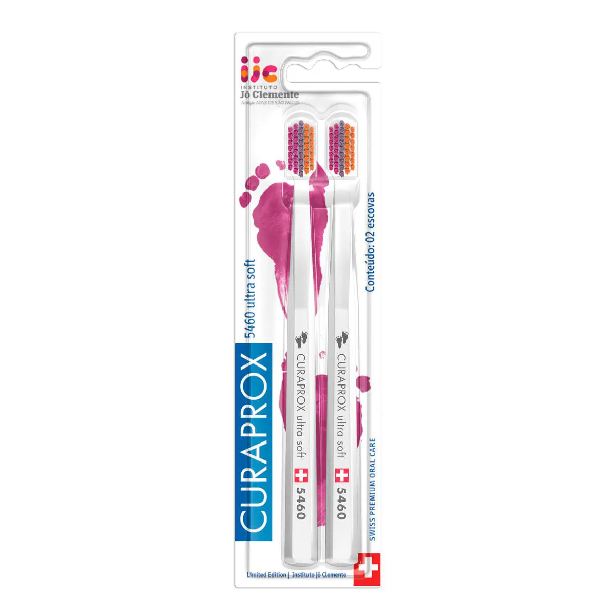 Escova de Dente Curaprox Ultra Soft 5460 Edição Especial 2 unidades