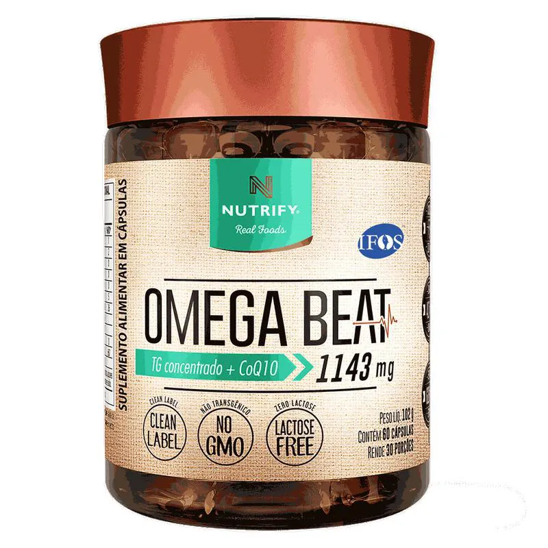 Omega Beat (60 Caps) - Padrão: Único