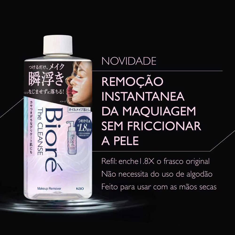 Demaquilante Facial Refil Biore Refil The Cleanse 280ml