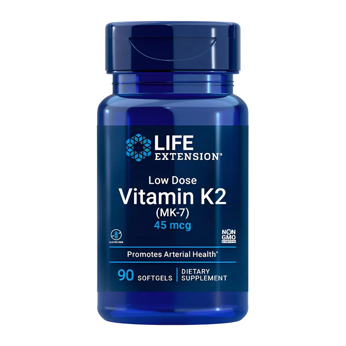 Vitamina K2 Mk7 45Mcg Life Extension 90 Soft Importado