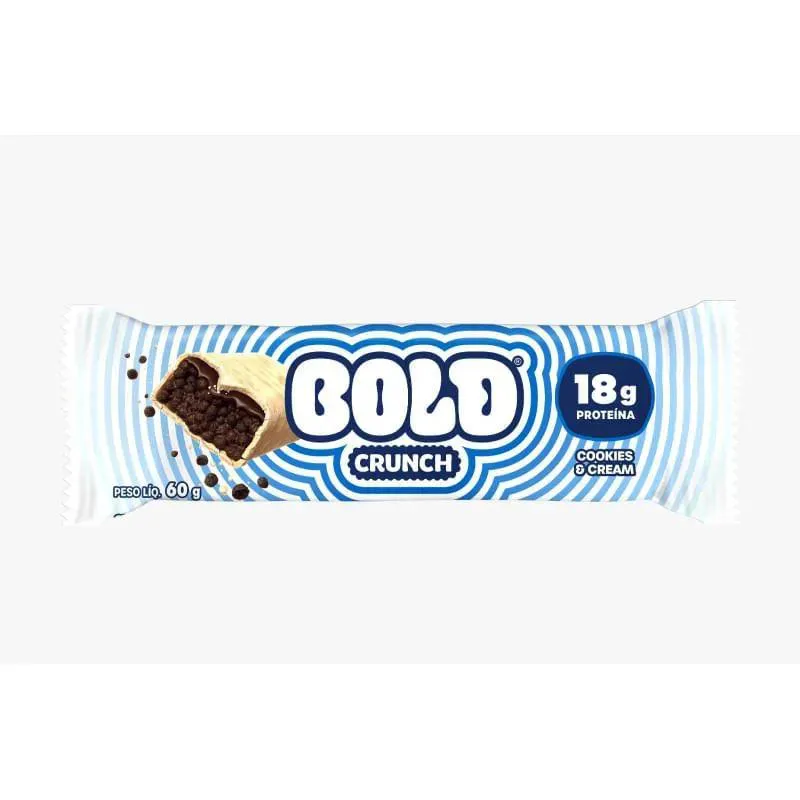 Bold Crunch (60G) - Sabor: Cookies e Cream