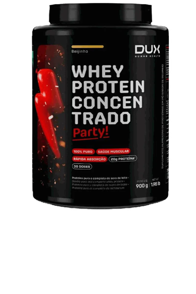 Whey Protein Concentrado Pote (900G) - Sabor: Beijinho