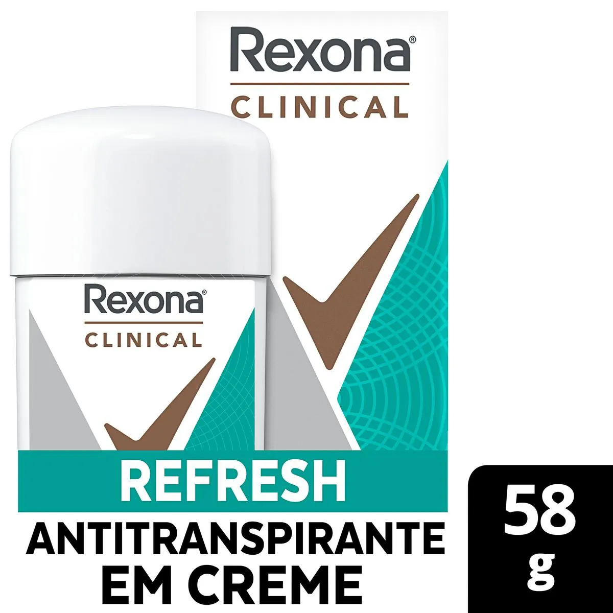 Desodorante Antitranspirante Creme Herbíssimo Care Rosa Mosqueta e Niacinamida 72h 55g