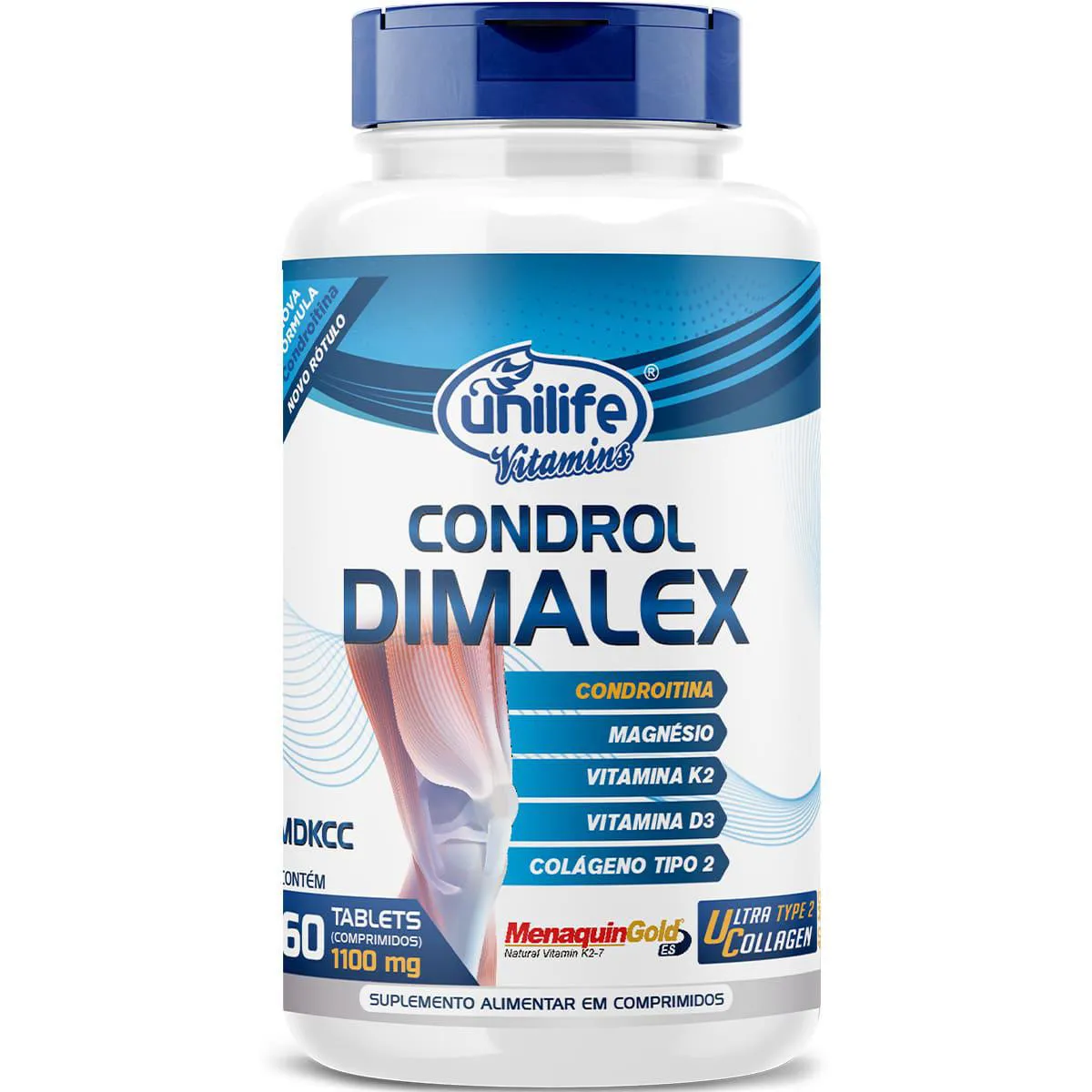 Condrol Dimalex 1000mg 60 cápsulas - Unilife