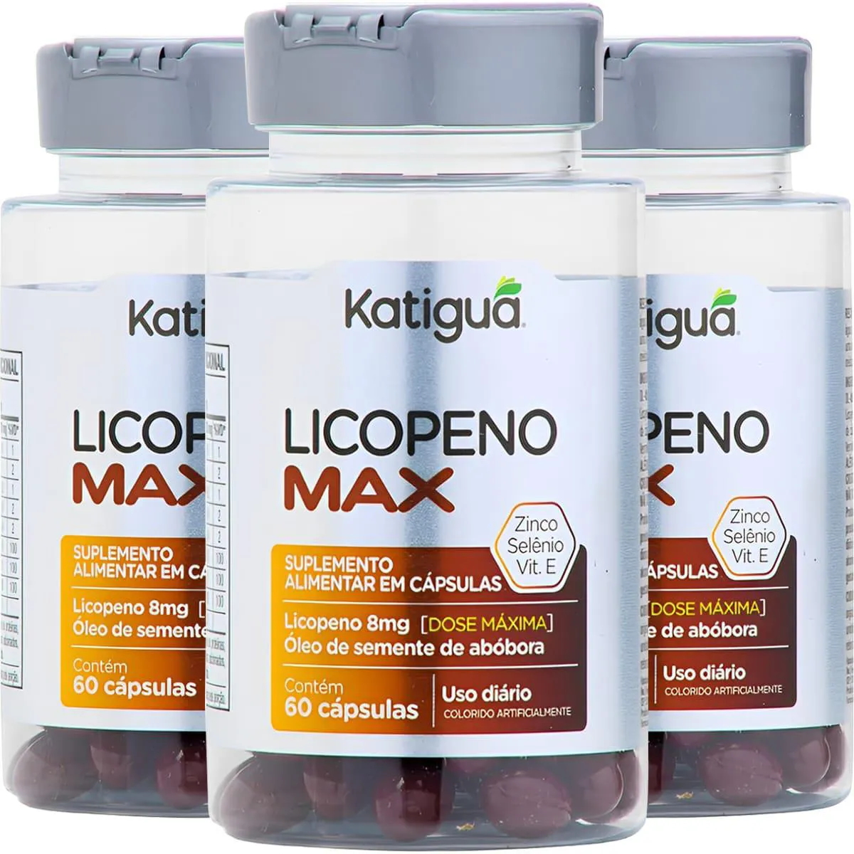 Licopeno Max 3 X 60 cápsulas Katiguá