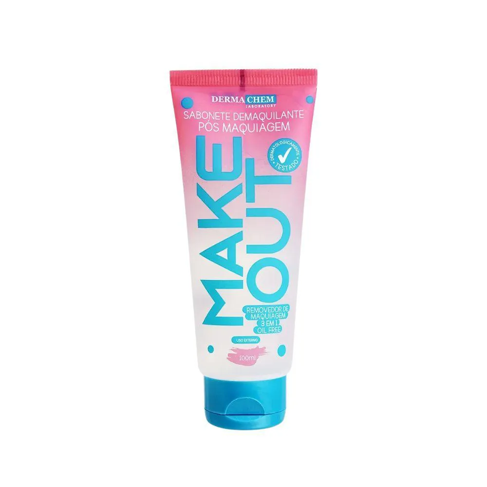 Sabonete Demaquilante Pos Maquiagem Make Out Dermachem 100Ml