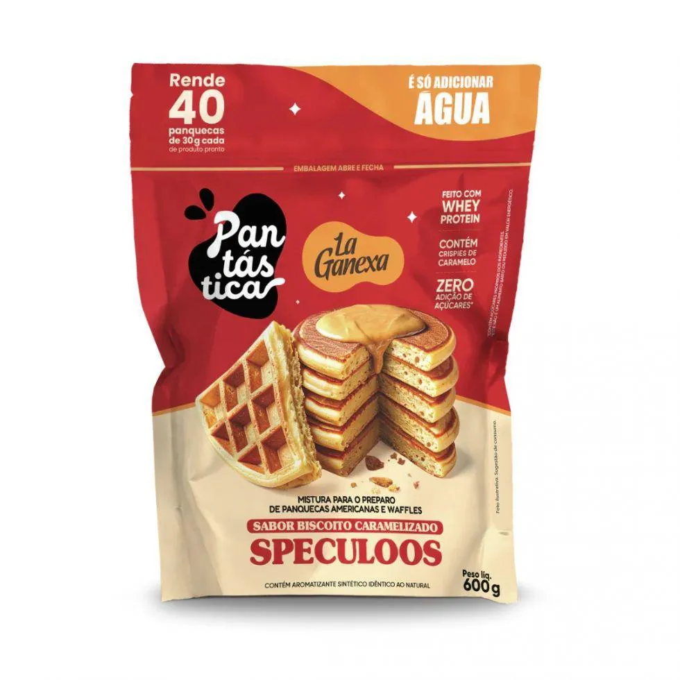 Pouch Pantástica Refil (600G) - Sabor: Speculoos