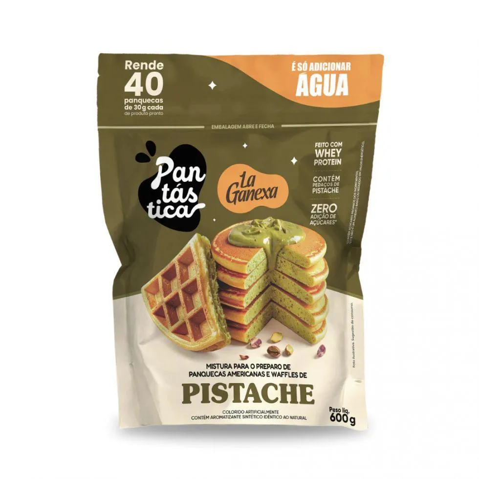 Pouch Pantástica Refil (600G) - Sabor: Pistache