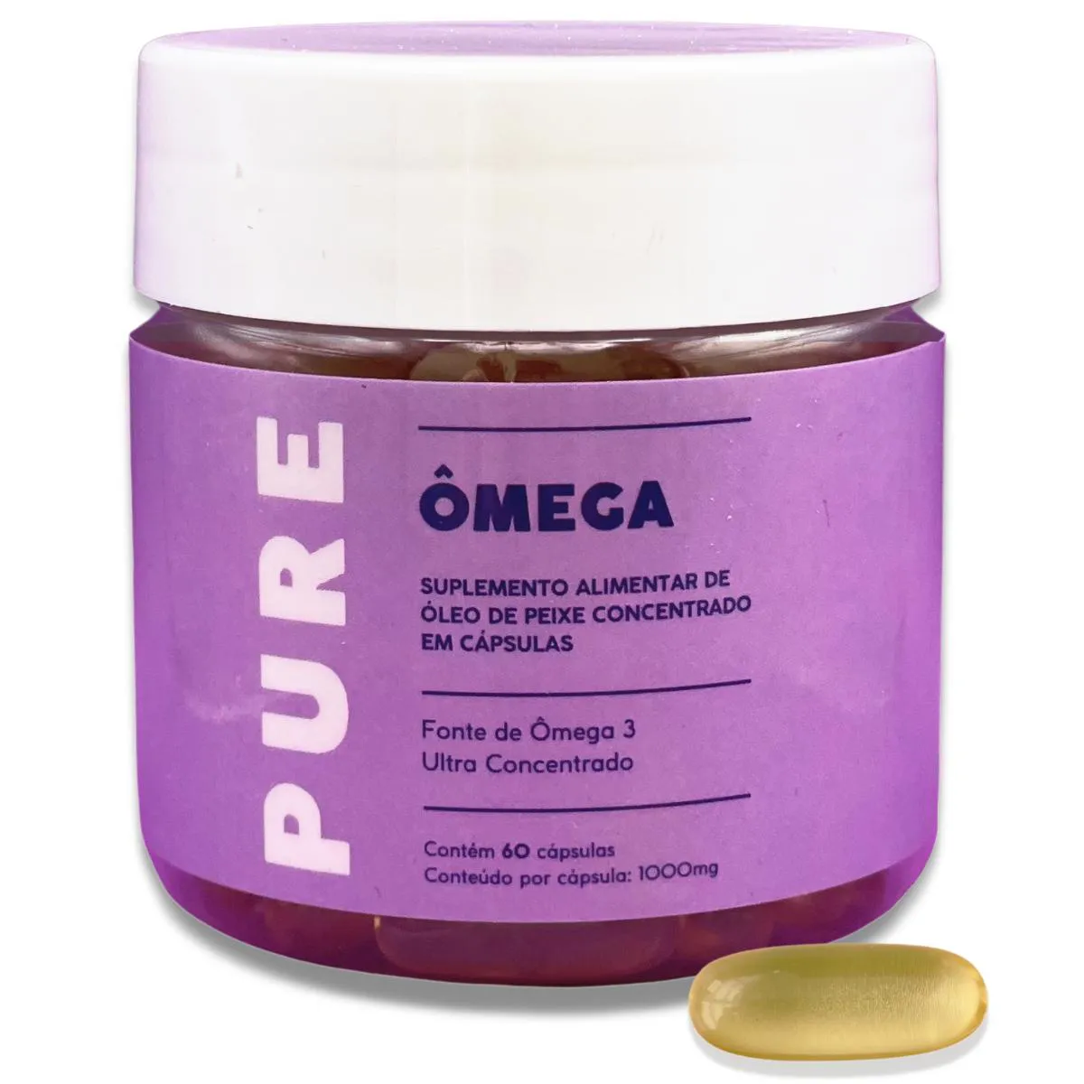 Pure Ômega - Alto Grau de Pureza E Concentração - Ômega 3