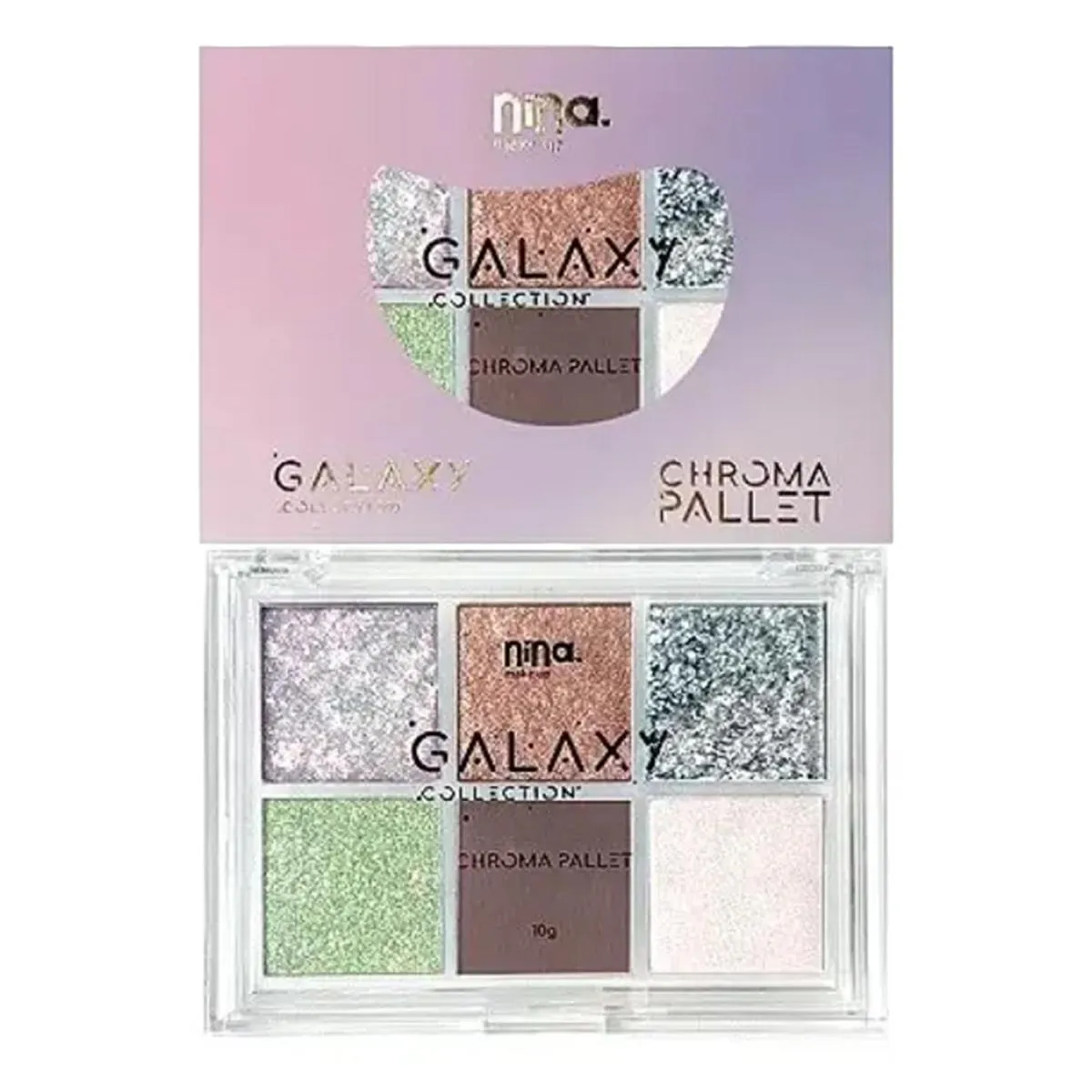 Nina Make Up Galaxy Collection Chroma Pallet