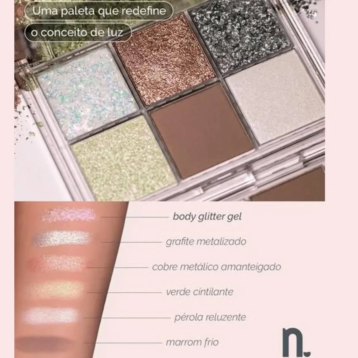 Nina Make Up Galaxy Collection Chroma Pallet