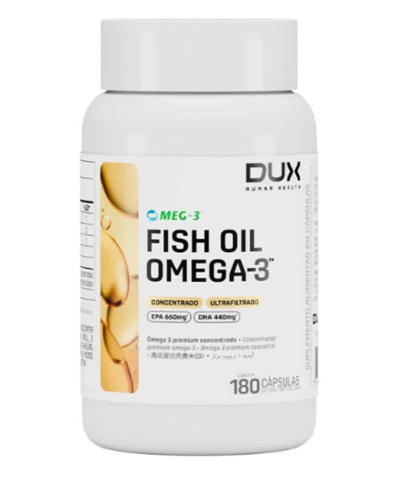 Fish Oil Omega 3 180 Caps Epa 660Mg Dha 440Mg Dux