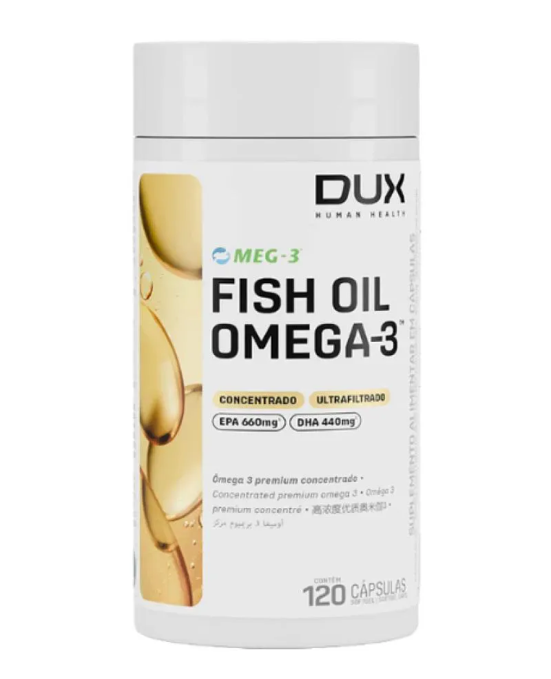 Fish Oil Omega 3 120 Caps Epa 660Mg Dha 440Mg Dux