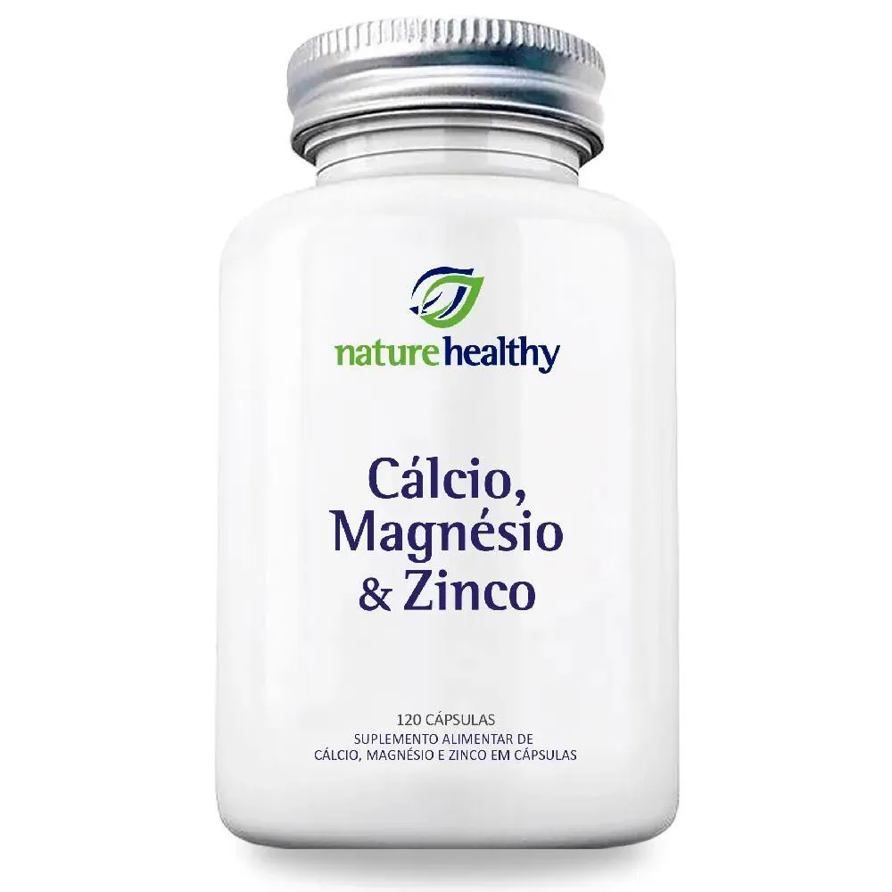 Cálcio, Magnésio & Zinco Nature Healthy