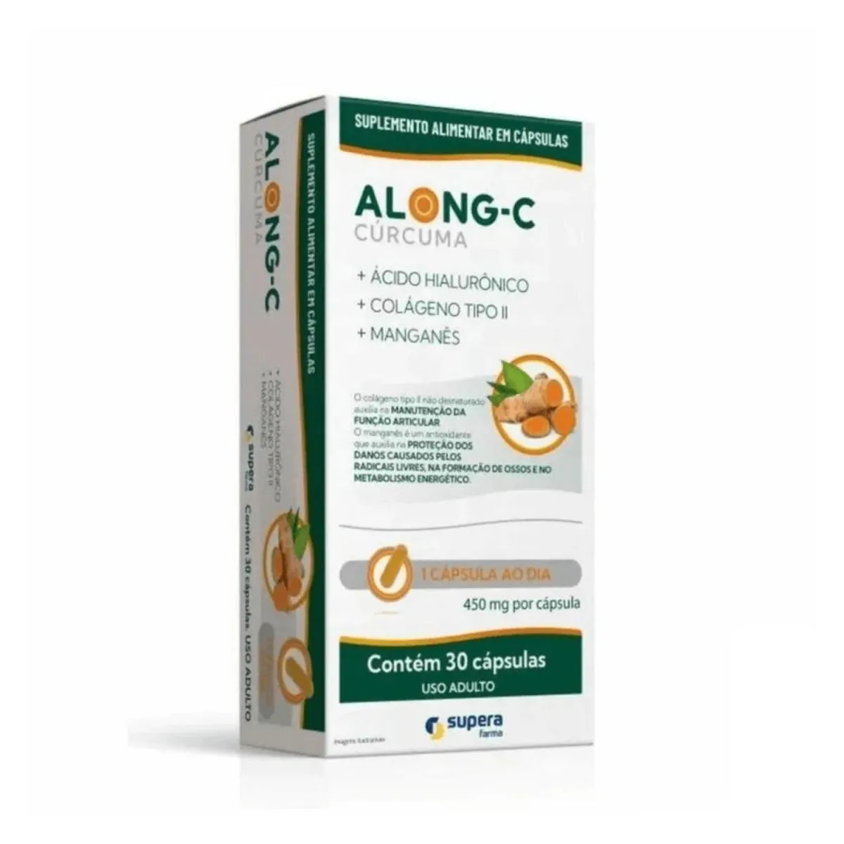 Along C C30 Suporte Imunológico Diário Supera Farma