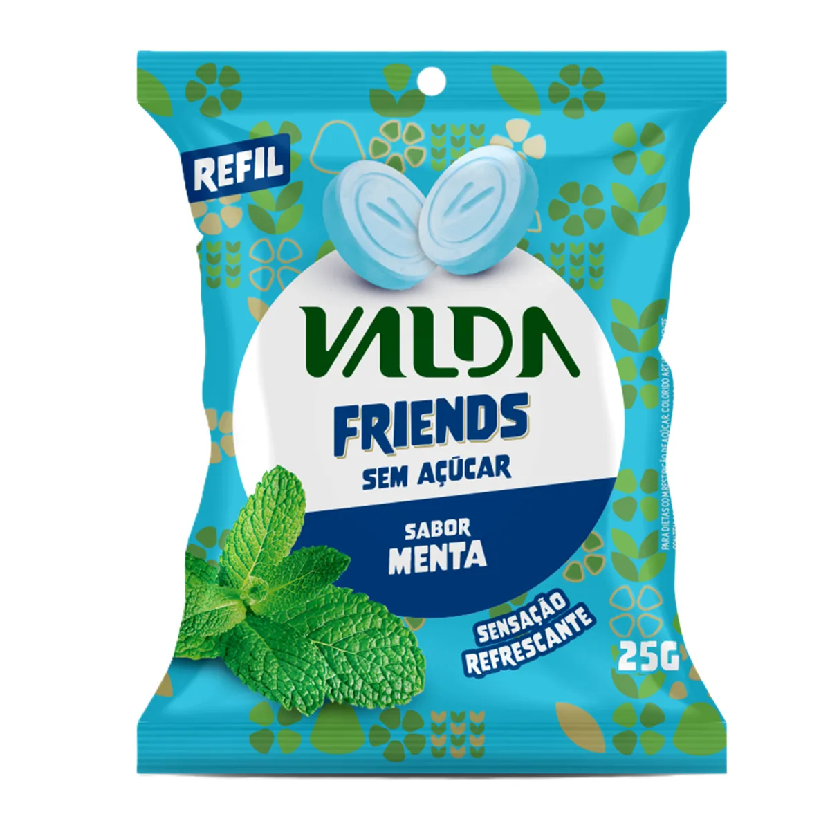 Chiclete Valda Diet Tablete 6 Unidades