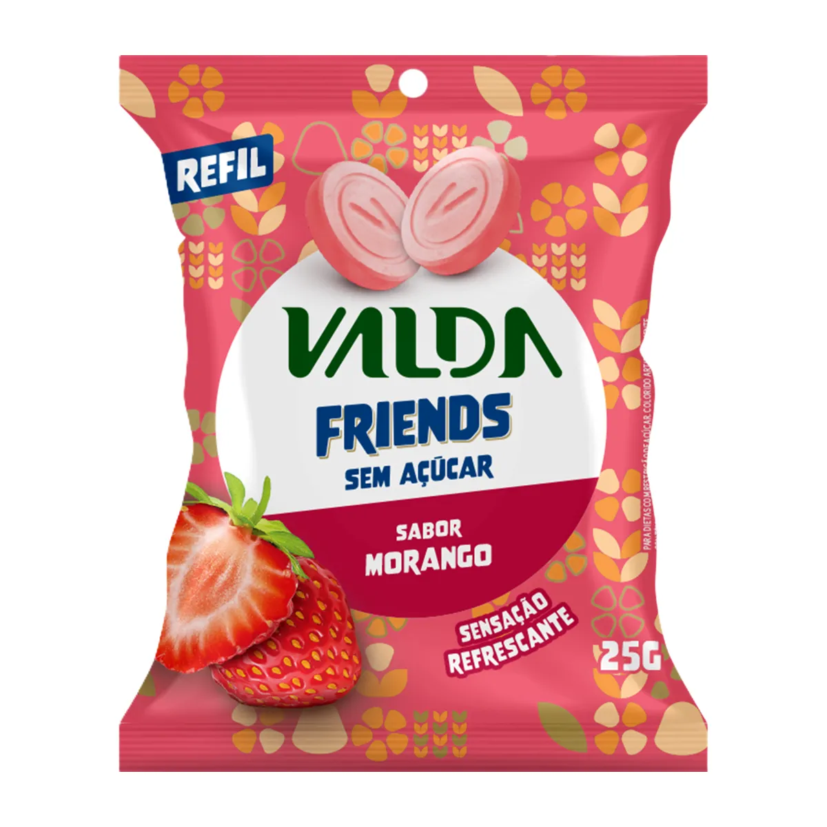 Pastilhas Valda Friends Café Sem Açúcar 25g
