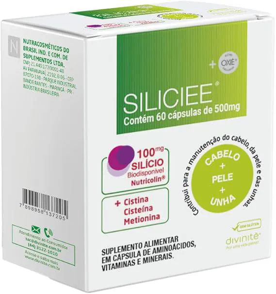 Siliciee® 60 Cápsulas Divinitè