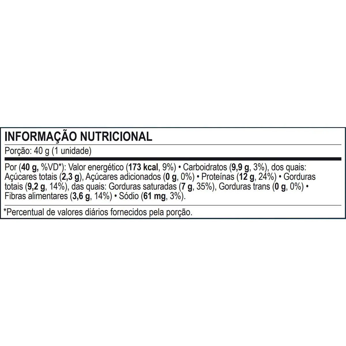 Barra de Proteína Nutrigood Cookies 40g