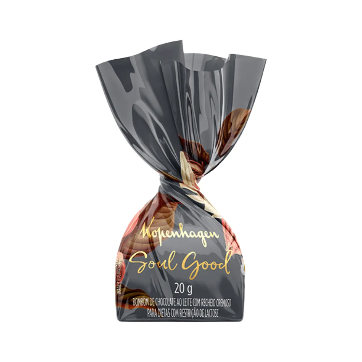 Bombom Kopenhagen Soul Good Chocolate ao Leite 20g