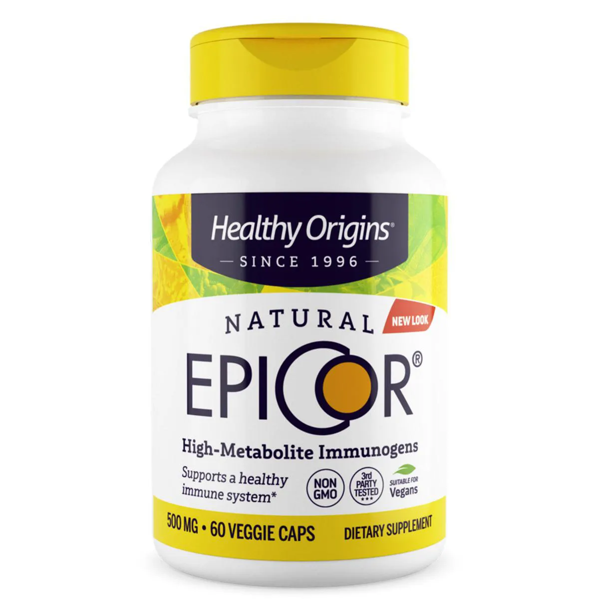Epicor 500Mg 60 Caps Healthy Origins = Agora
